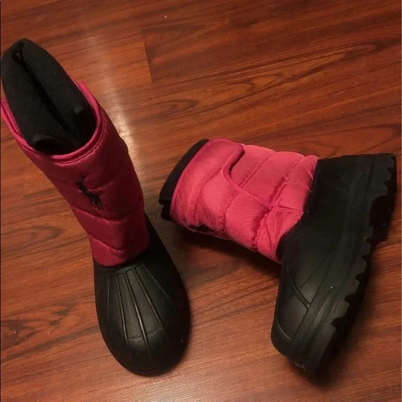 COPY - Polo Ralph Lauren Vancouver EZ Pull-On Big Kids Raspberry Snow Boots - Picture 11 of 11